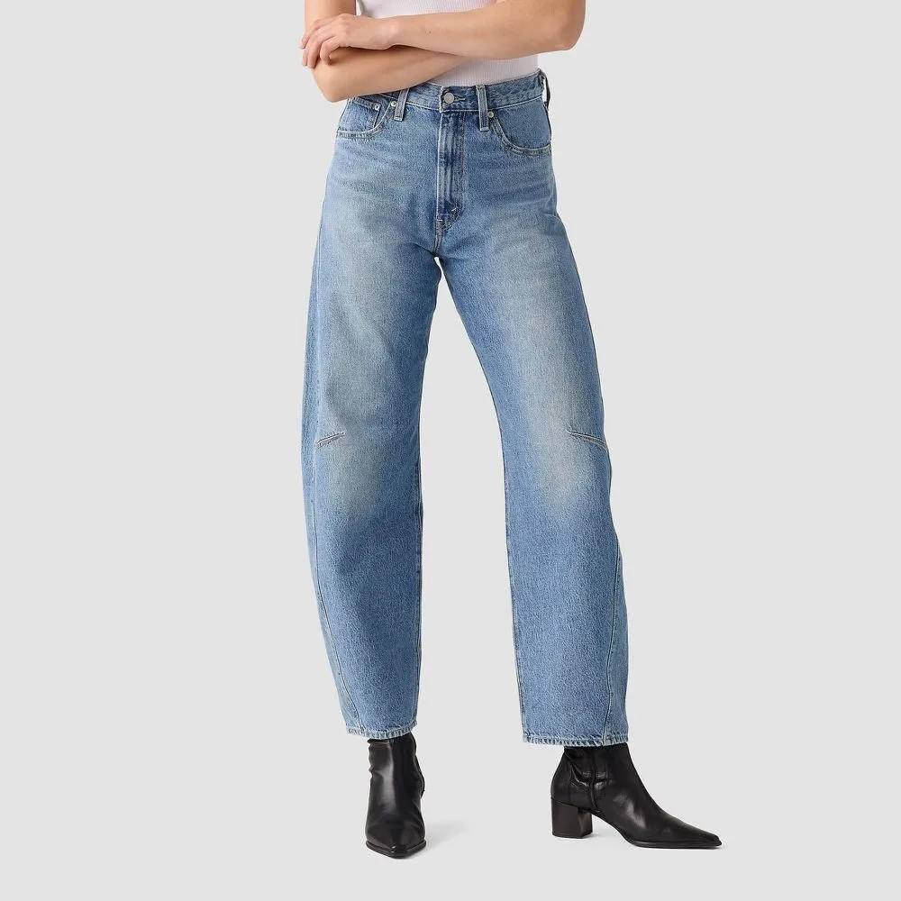 New without Tags - Levi's Women's Cinch Barrel Jeans - Let Love In 26