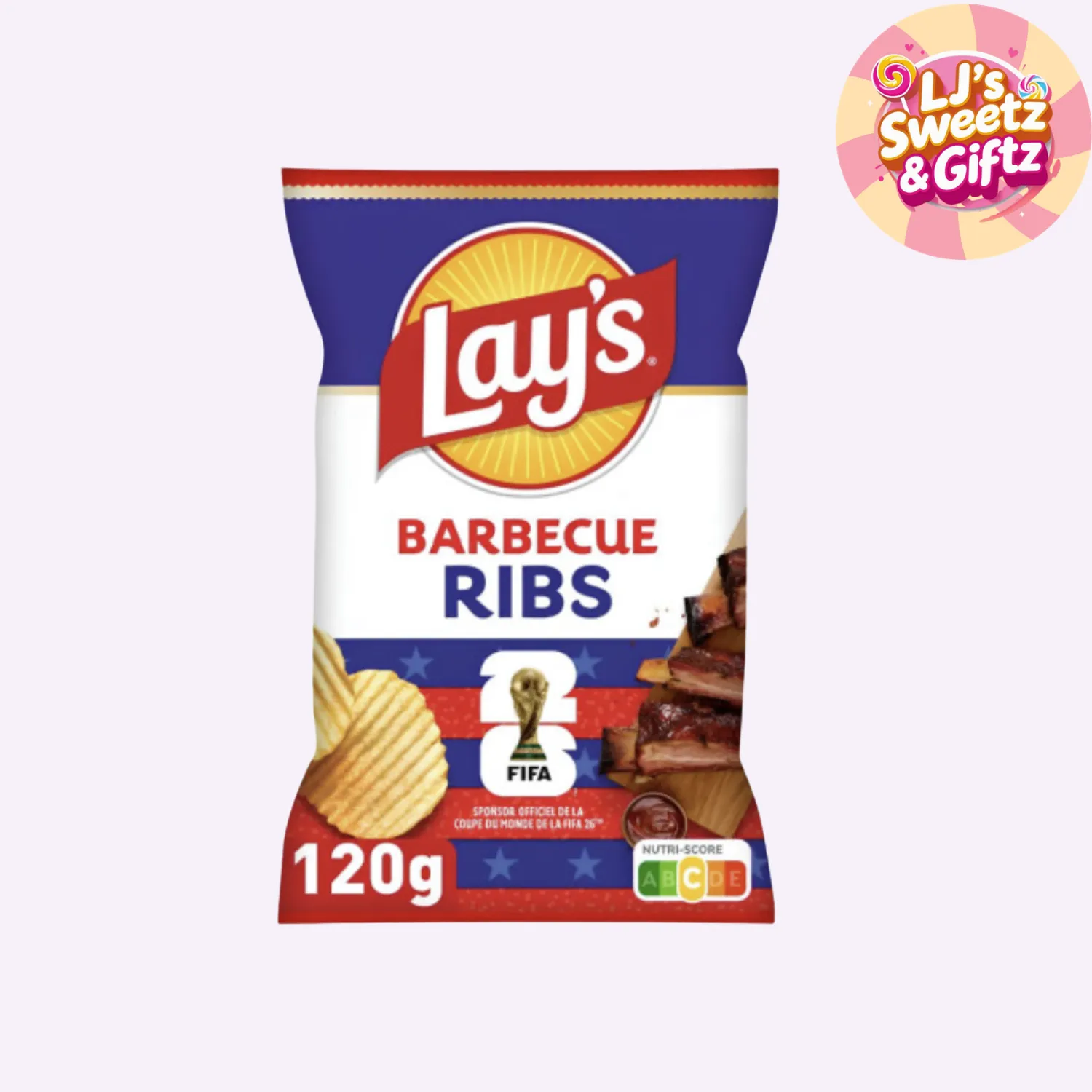 Lays Barbecue Ribs 120g