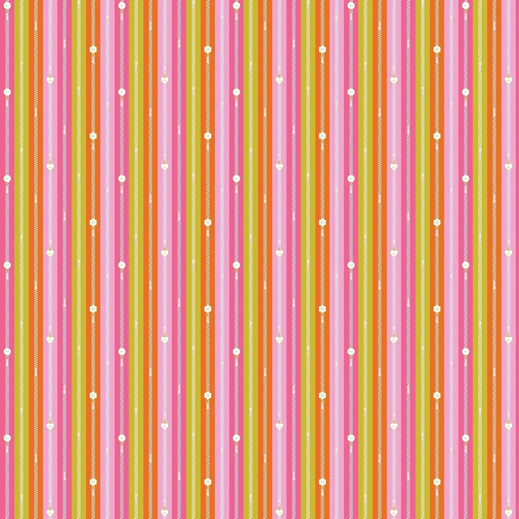 BITS AND BOBS - ZIPPERS - ORANGE