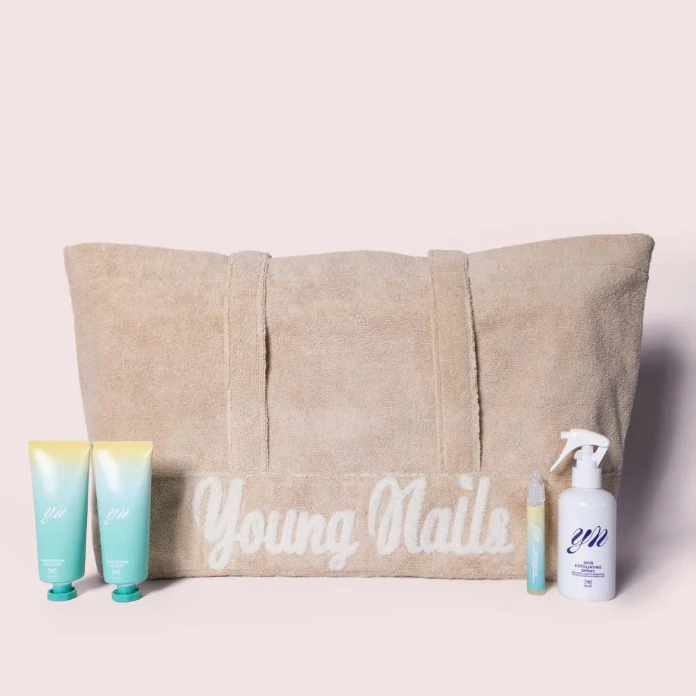 Summer Essentials Bundle, Brown Terry Bag
