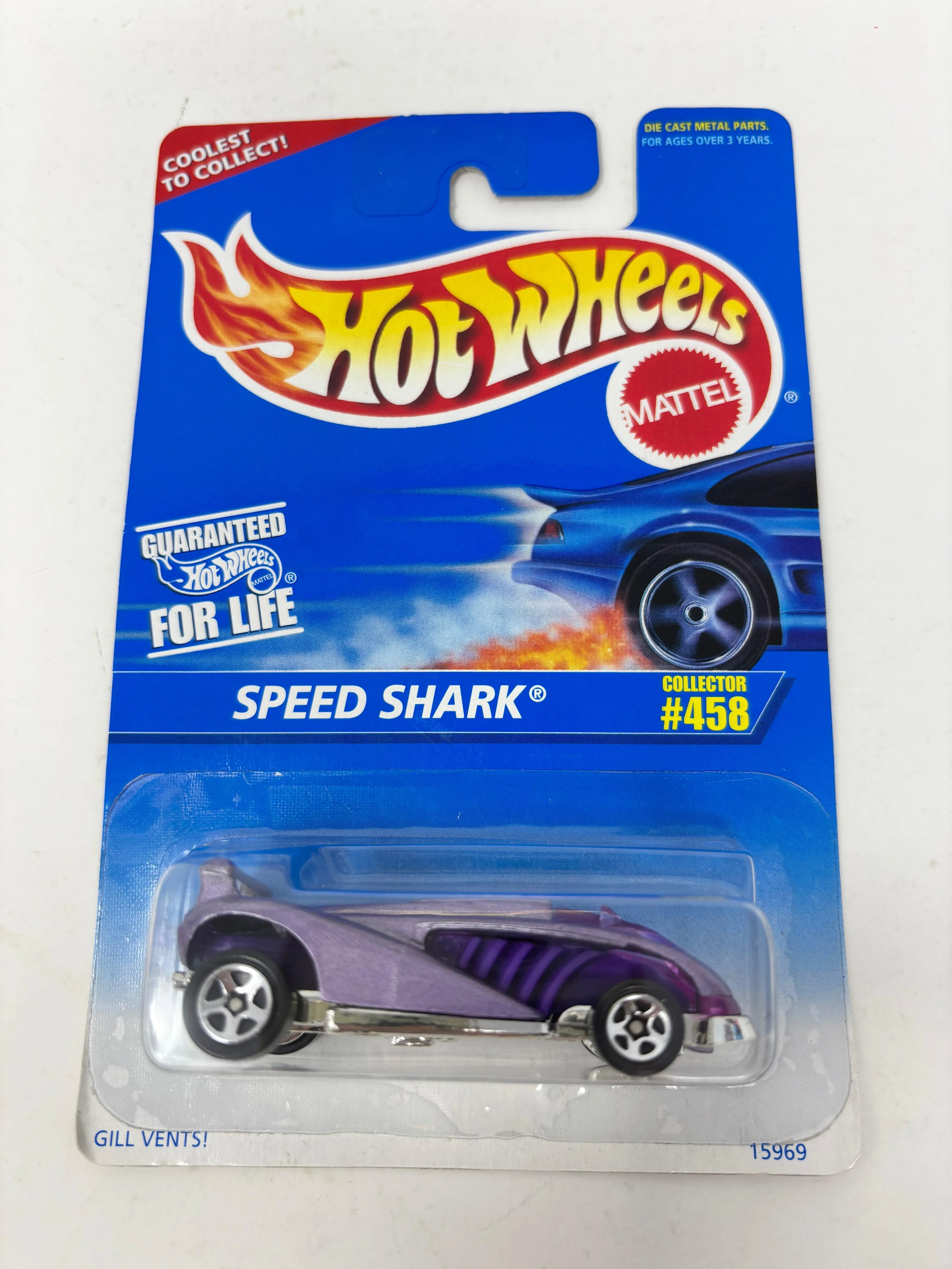 Hot Wheels 1996 Speed Shark #458