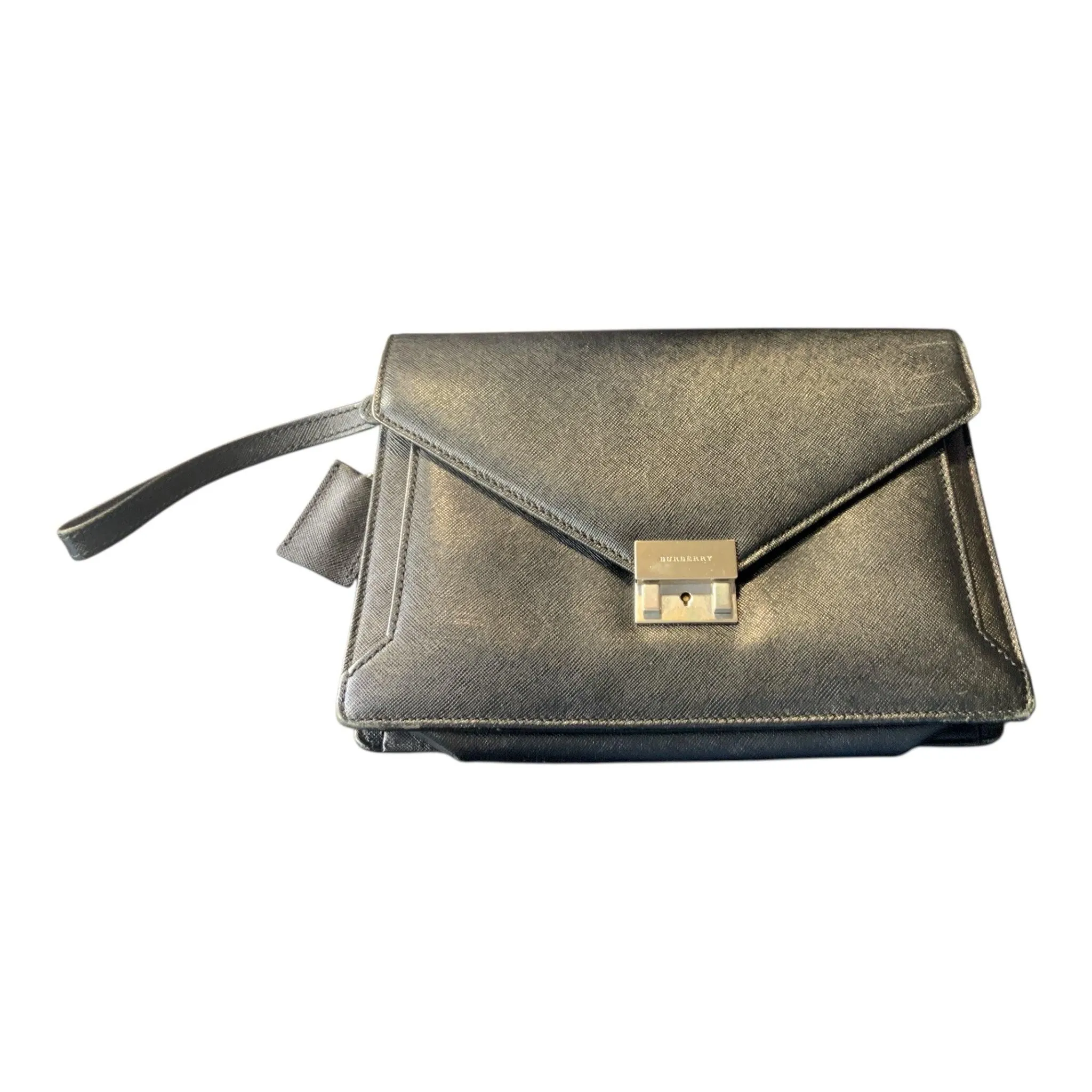Burberry - Saffiano Leather Clutch