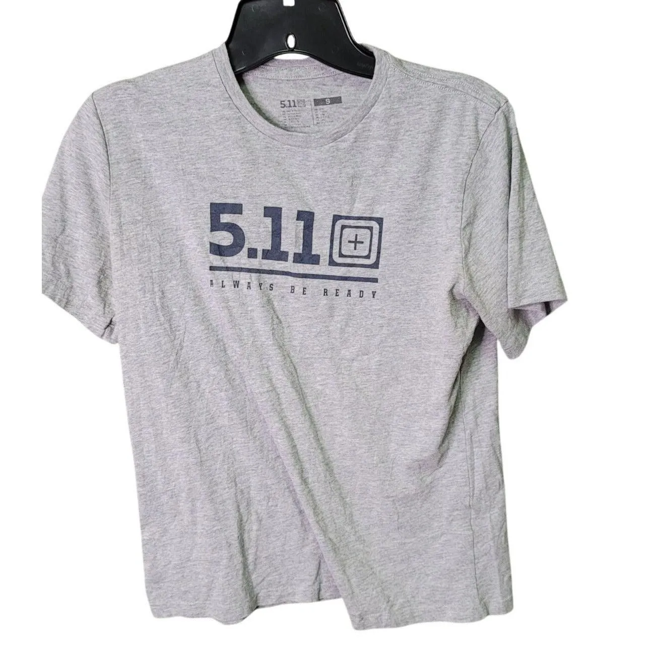 CG-13 5.11 Tactical Always Be Ready Graphic T-Shirt Men's Heather Gray Cotton Blend Size Small