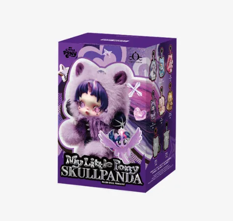 SKULLPANDA × My Little Pony Series Plush Doll Pendant Blind Box by POP MART
