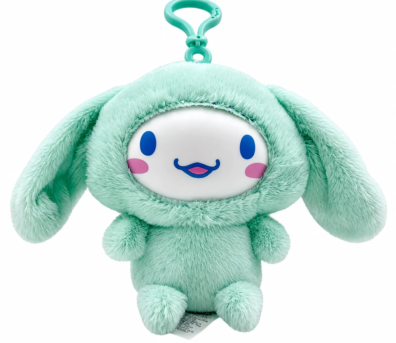 Hello Kitty &amp; Friends Character Bag Clip Plush Pendant - Confirmed Mint Cinnamoroll