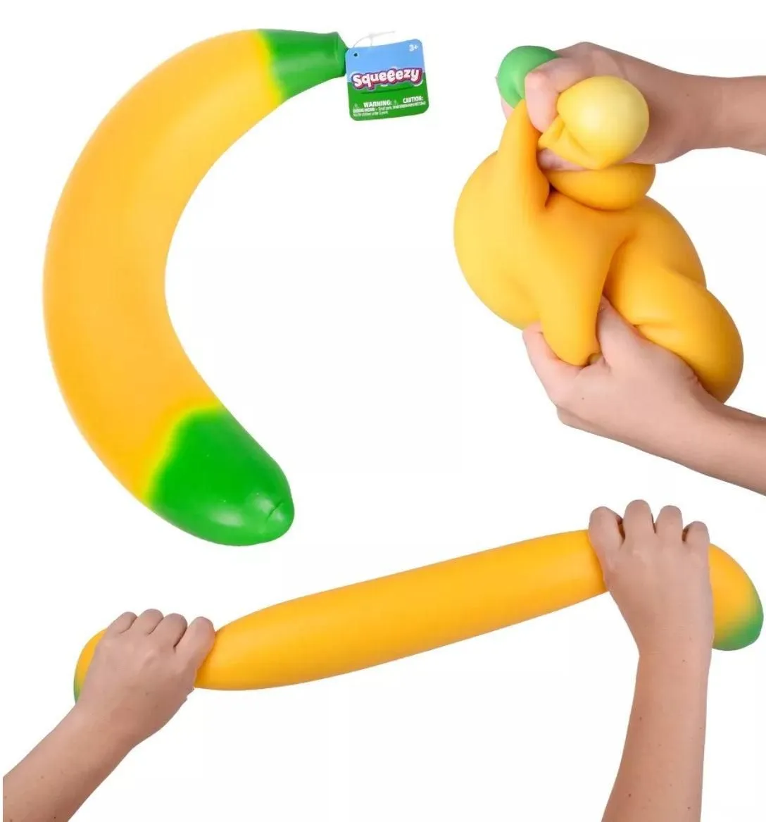 Squeeezy | Banana | Anxiety Relief | Squeezeable