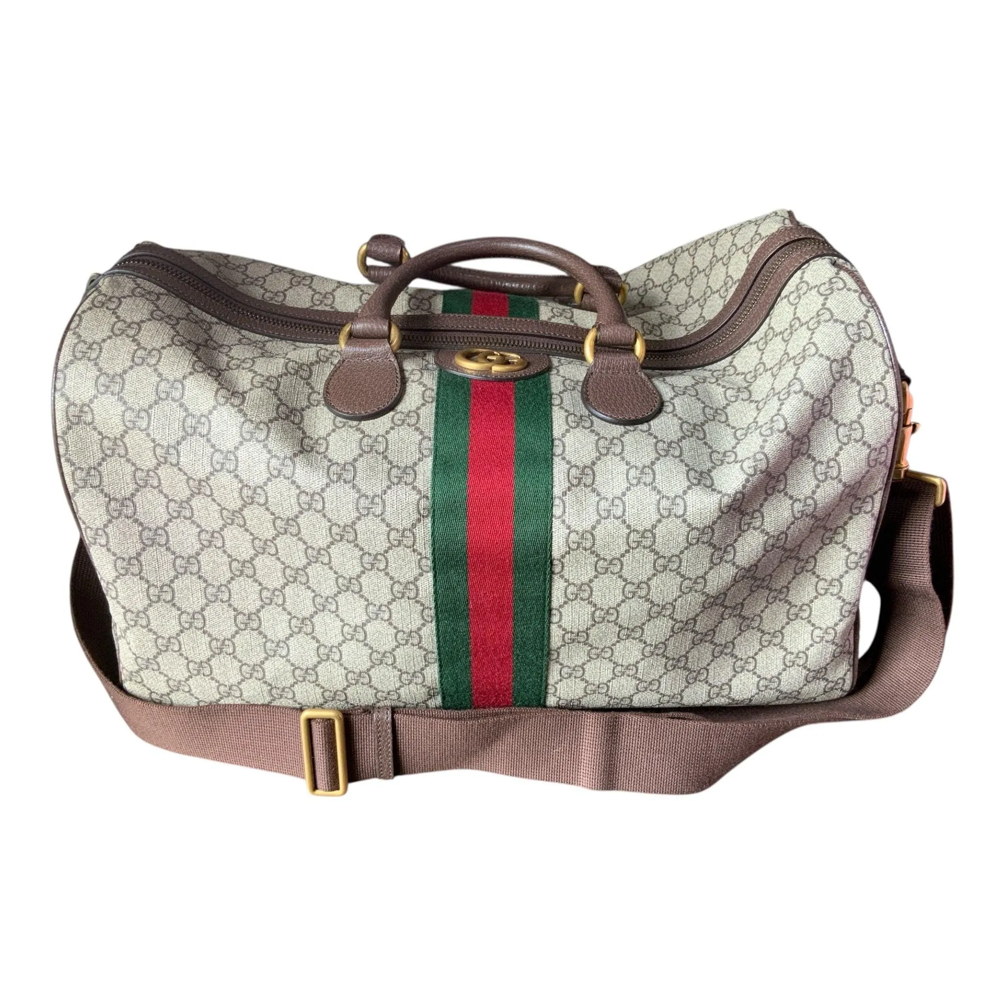 Gucci - GG Supreme Ophidia Carry-on duffle