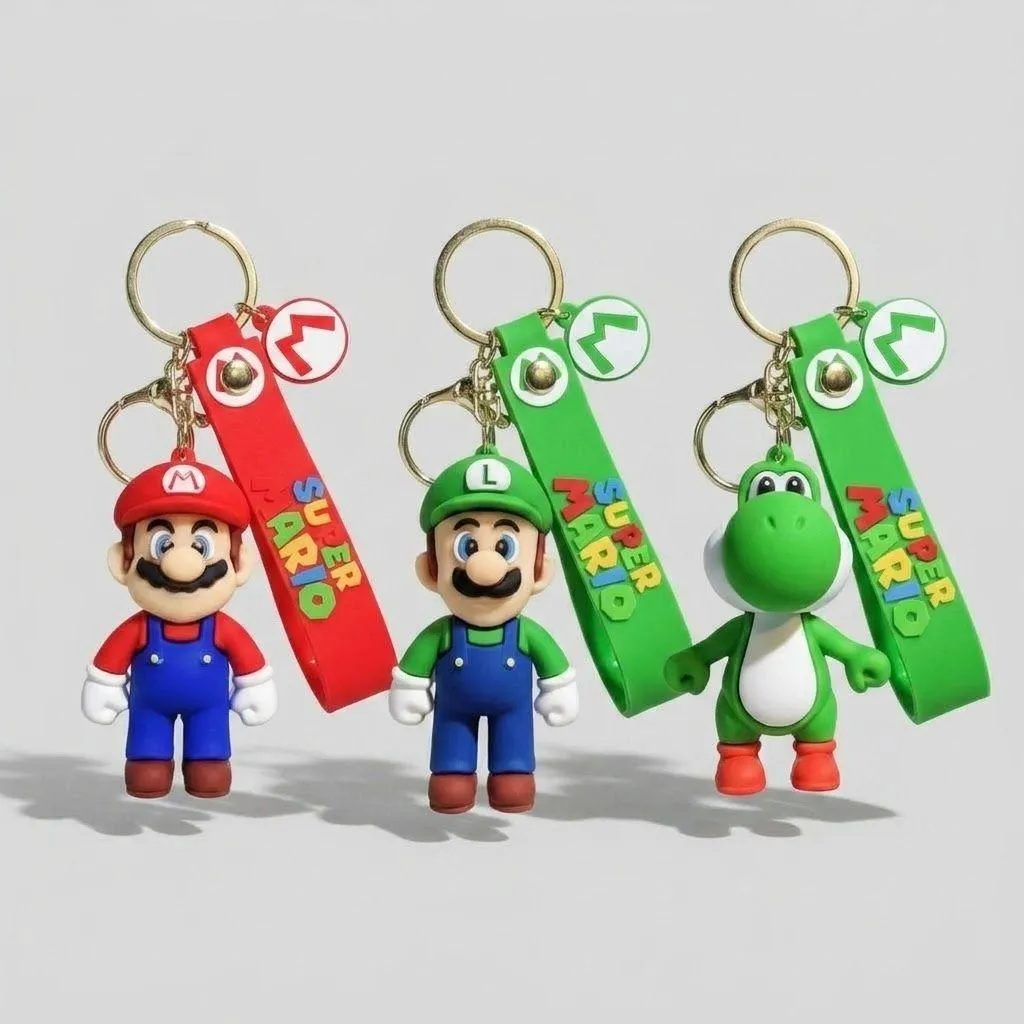 Mario Cart Key Chain