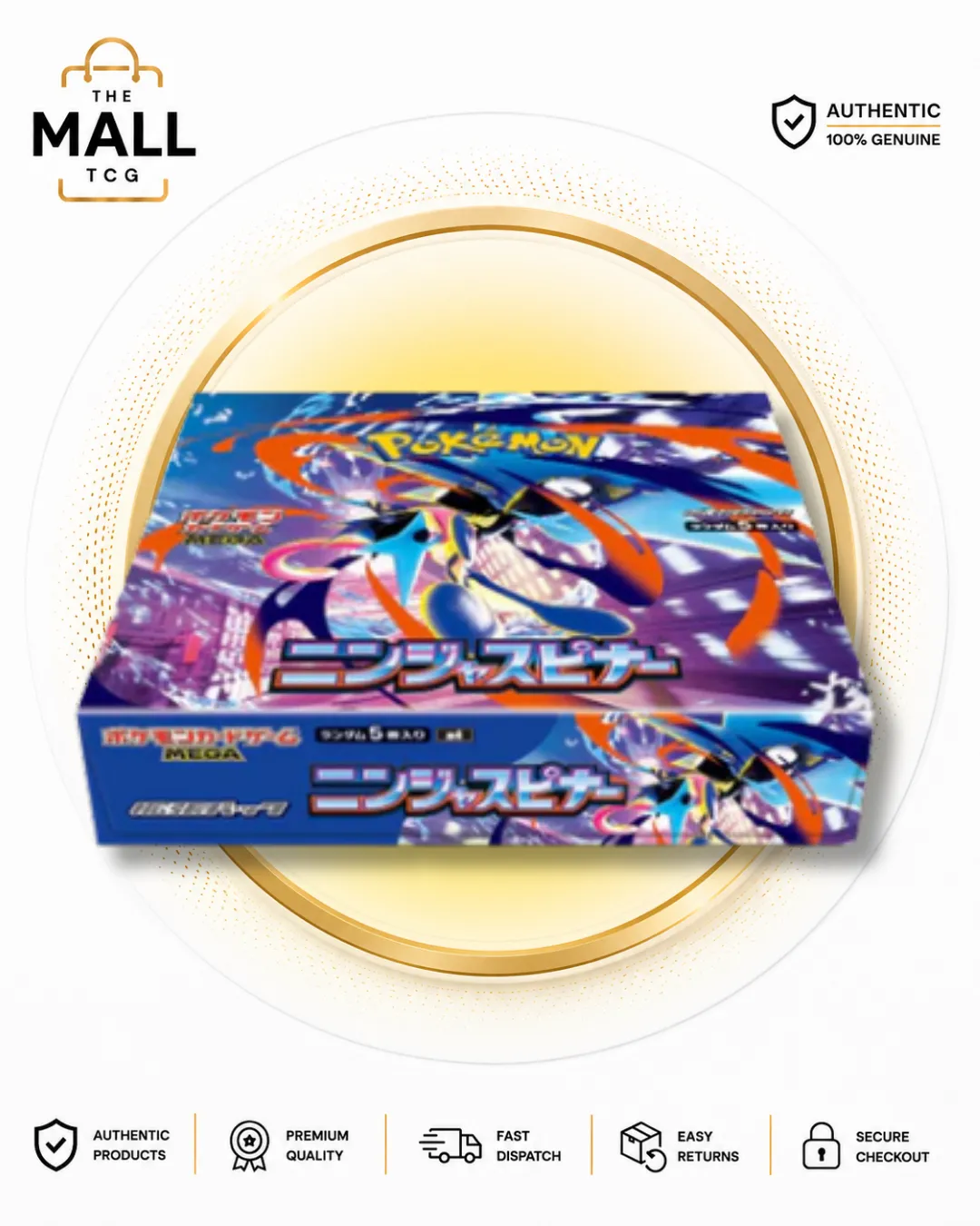 Pokémon Ninja Spinner Japanese Booster Box | Pokémon Card Game