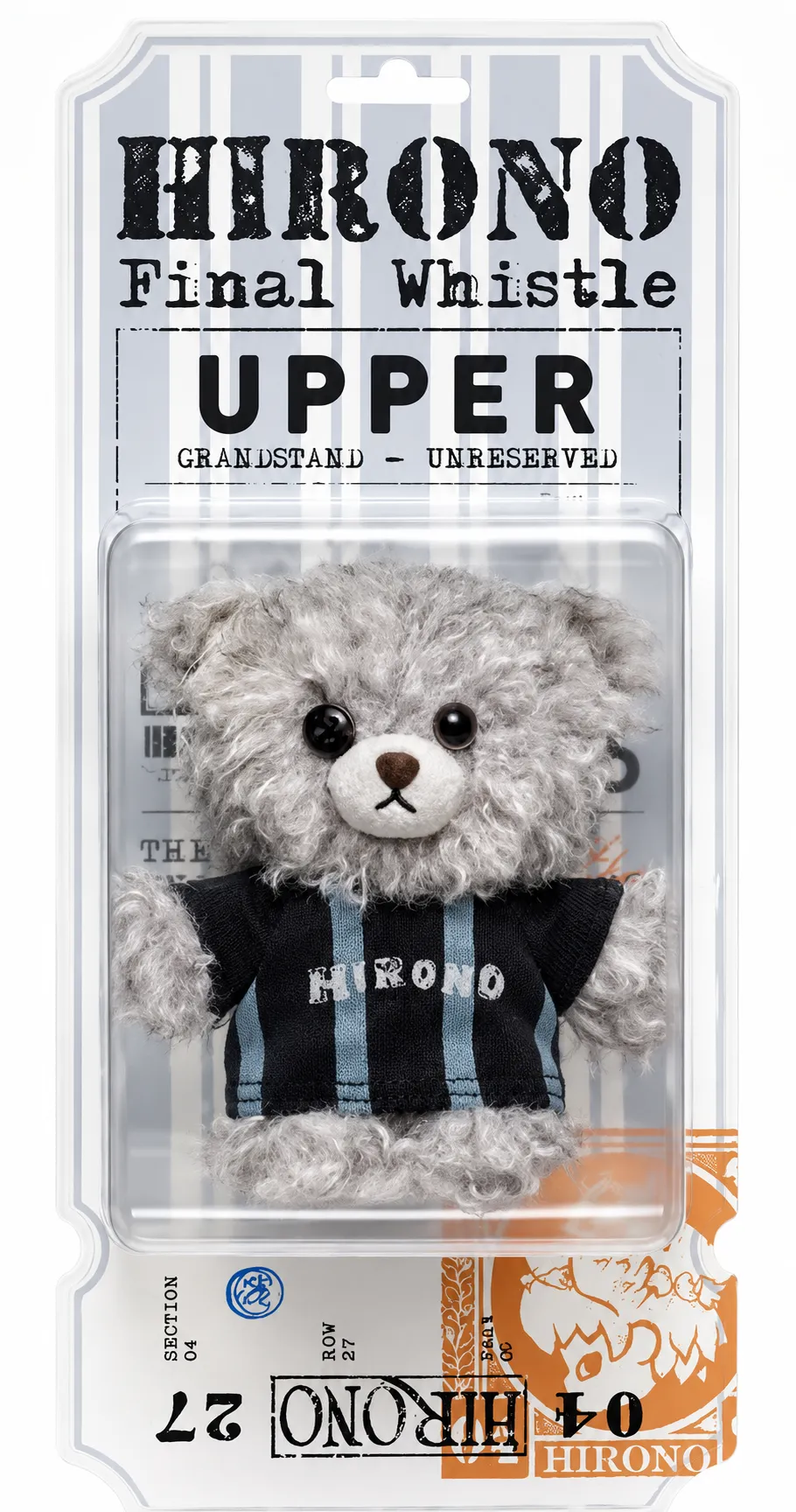 Pop Mart HIRONO Final Whistle Series Bear Plush Pendant