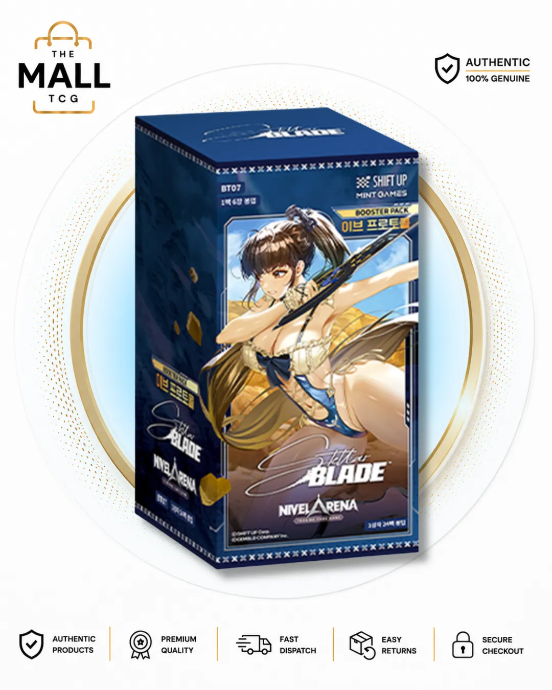 Nivel Arena BT07 Stellar Blade Korean Booster Box | Trading Card Game