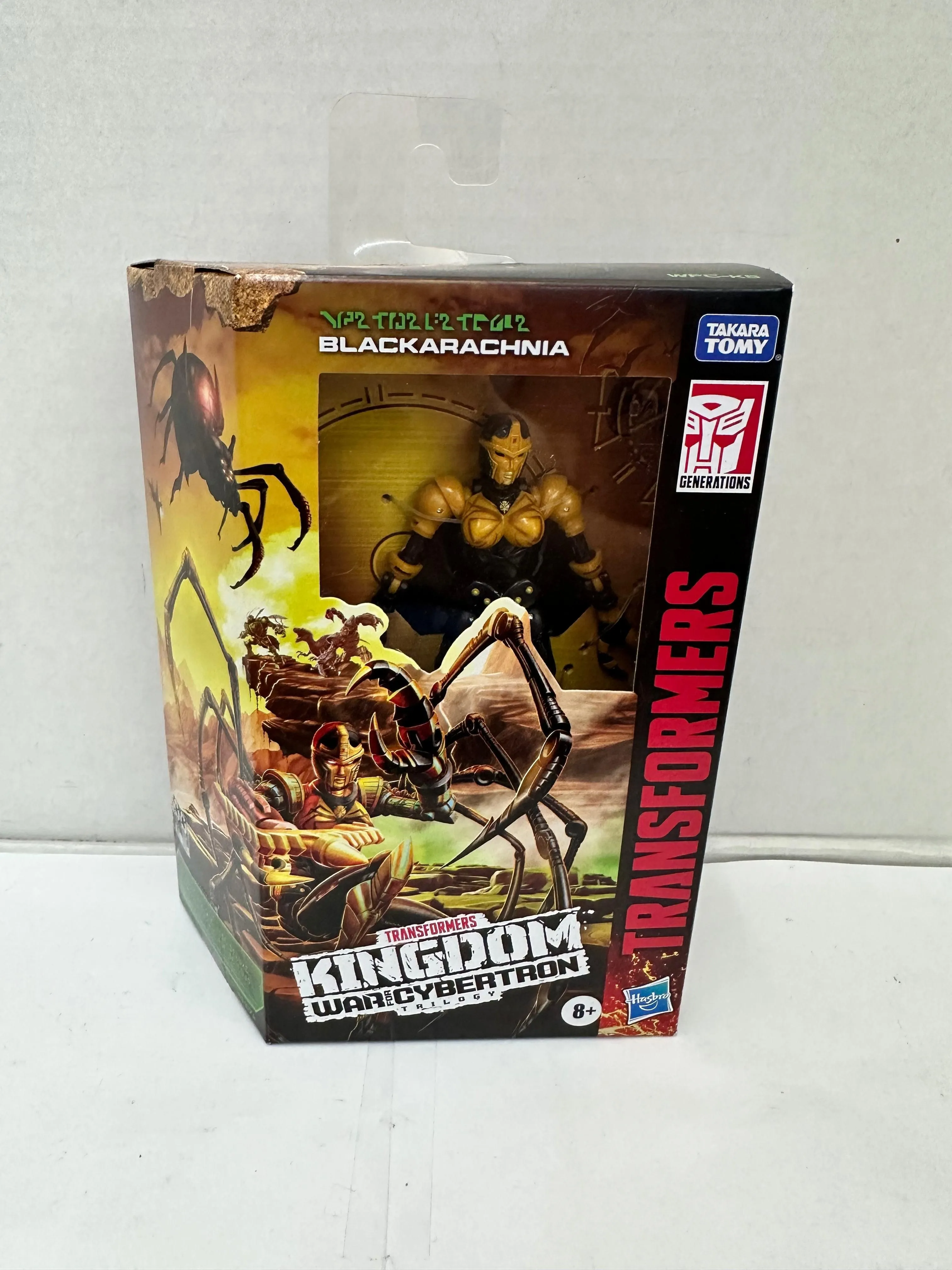 BLACKARACHNIA | Hasbro Transformers Generations WFC: Kingdom Deluxe WFC-K5