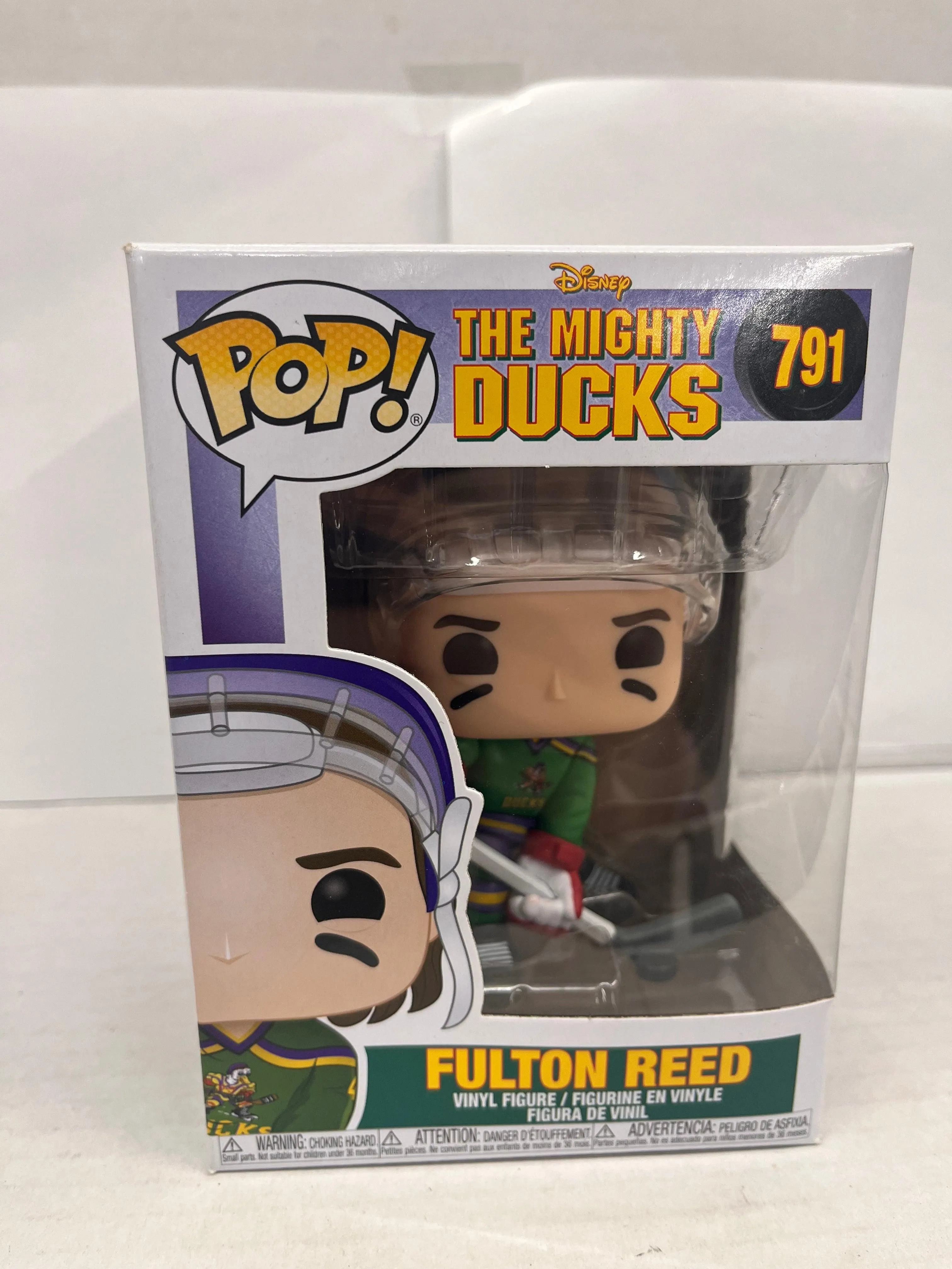 Funko POP! Disney Mighty Ducks Fulton Reed #791 Vinyl Figure