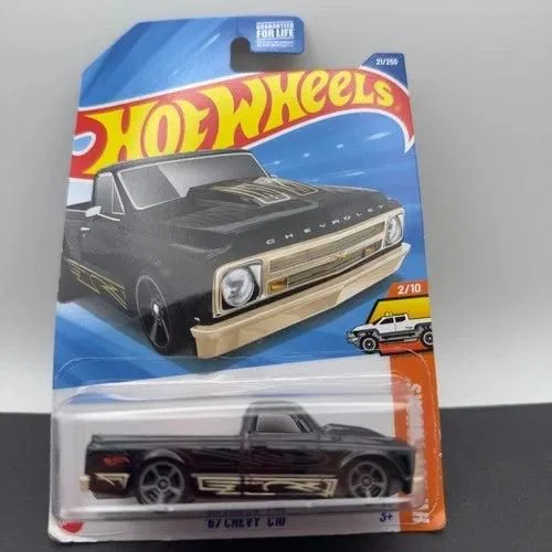 Hot Wheels Hot Trucks '67 Chevy C10 Diecast Model Car