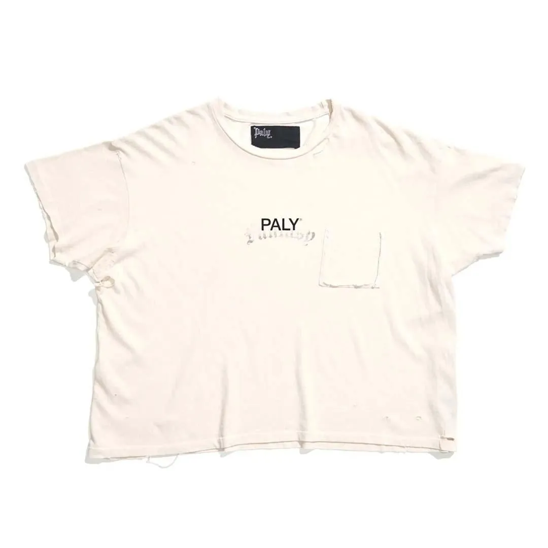 Paly Hollywood Core Logo White Tee