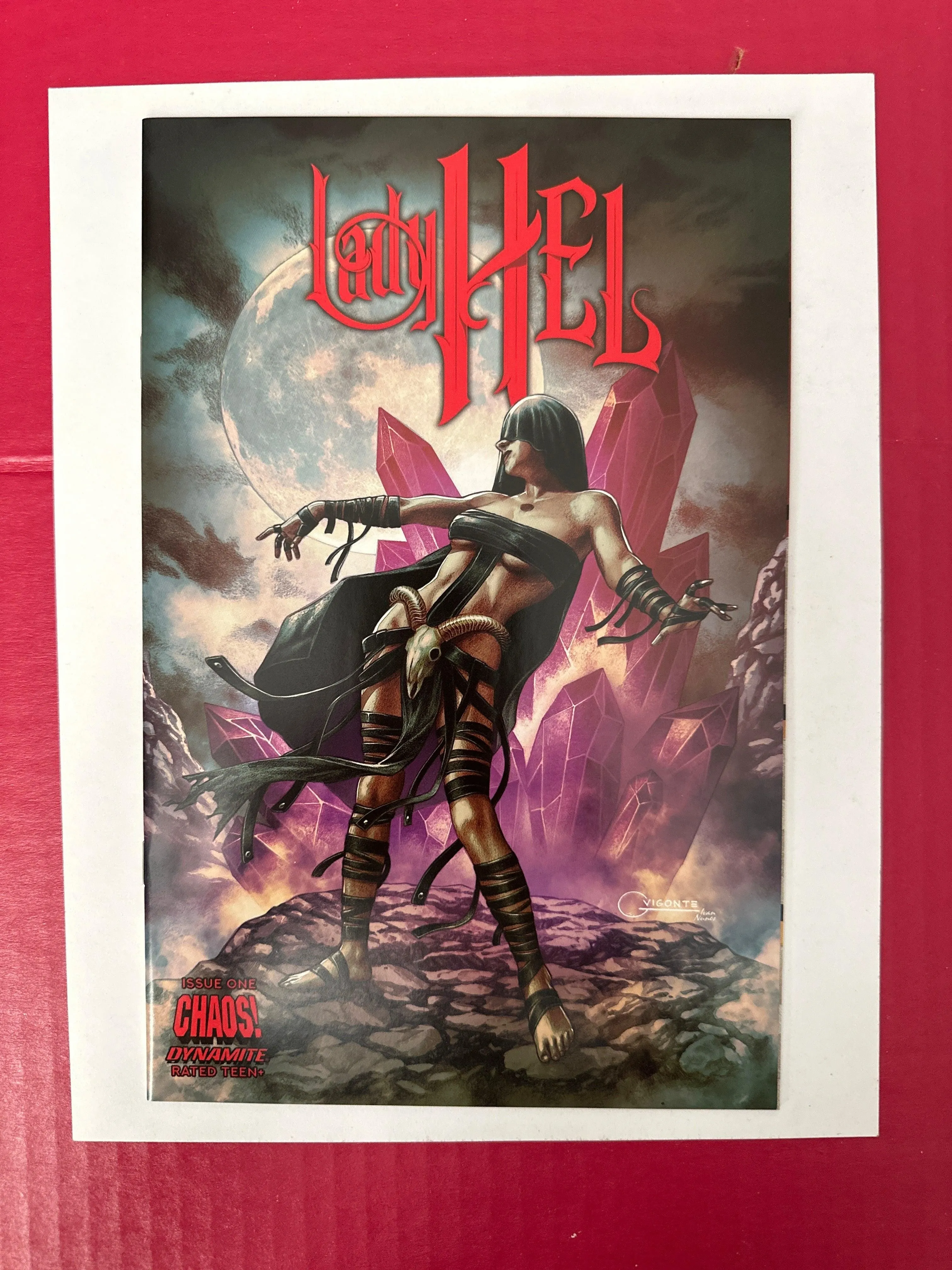 Lady HEL #1D (Dynamite Entertainment 2022) Geebo Vigonte Variant