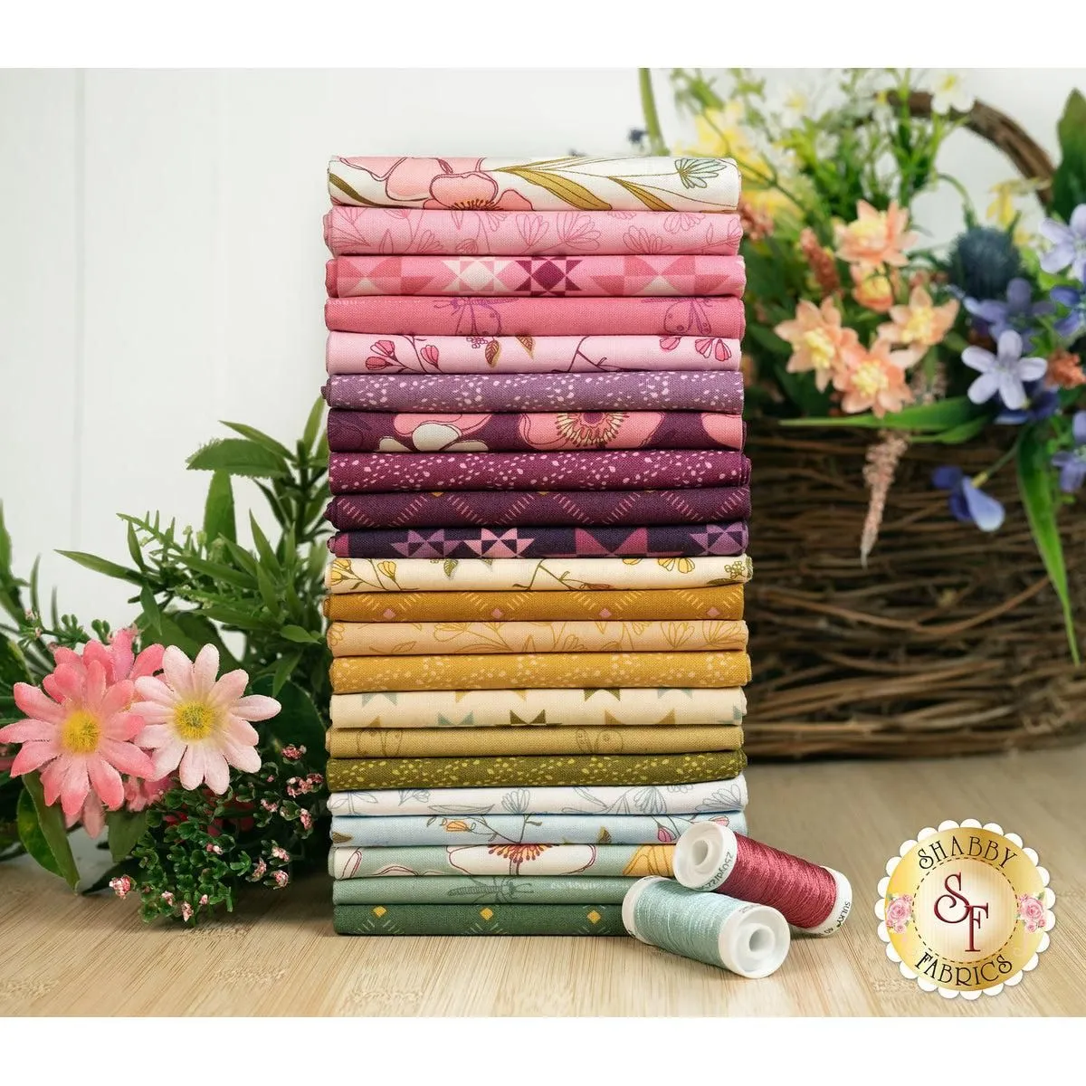 22 Fat Quarter Bundle Meade Walk Alexanddra Bordallo FQ-MEADOWWALK-X Andover