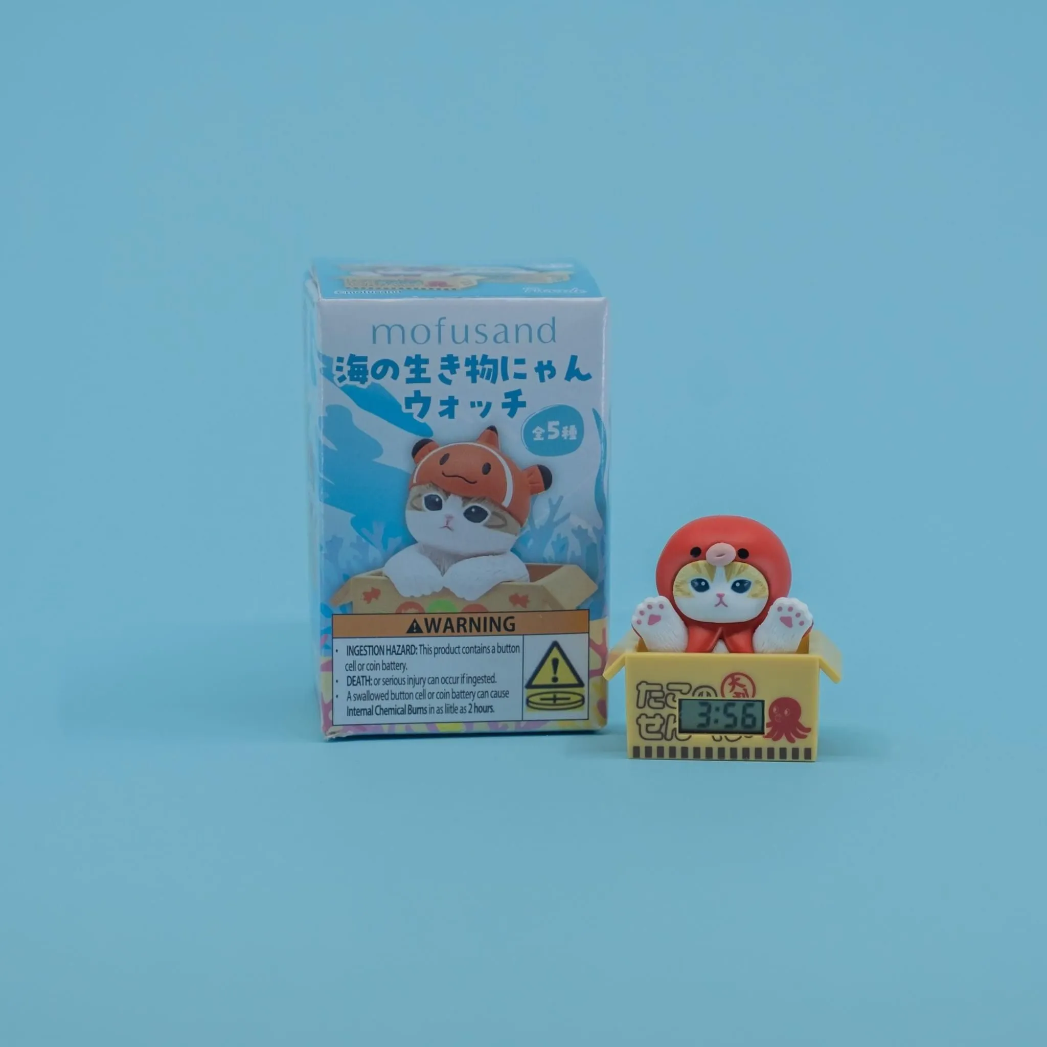 Mofusand Marine Life Meow Watch Blind Box