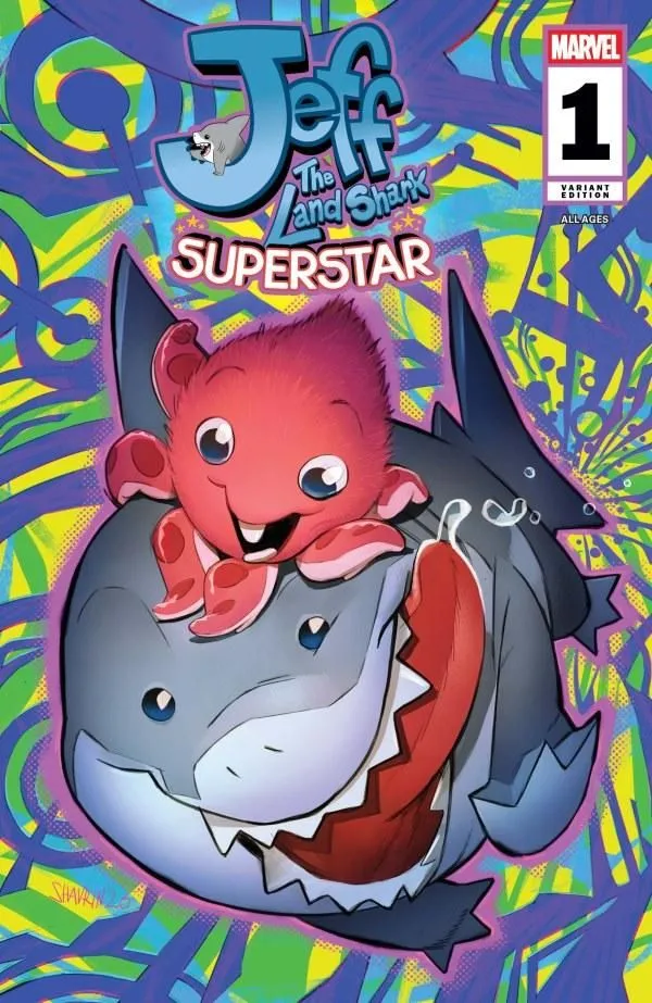 Jeff the Land Shark: Superstar #1 (1:25 Incentive) 9.4 Condition