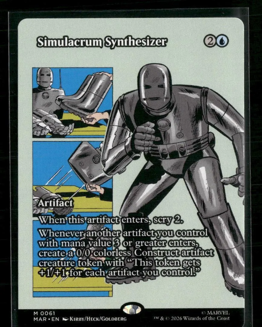 Marvel Universe Eternal-Legal Simulacrum Synthesizer (Borderless) #61