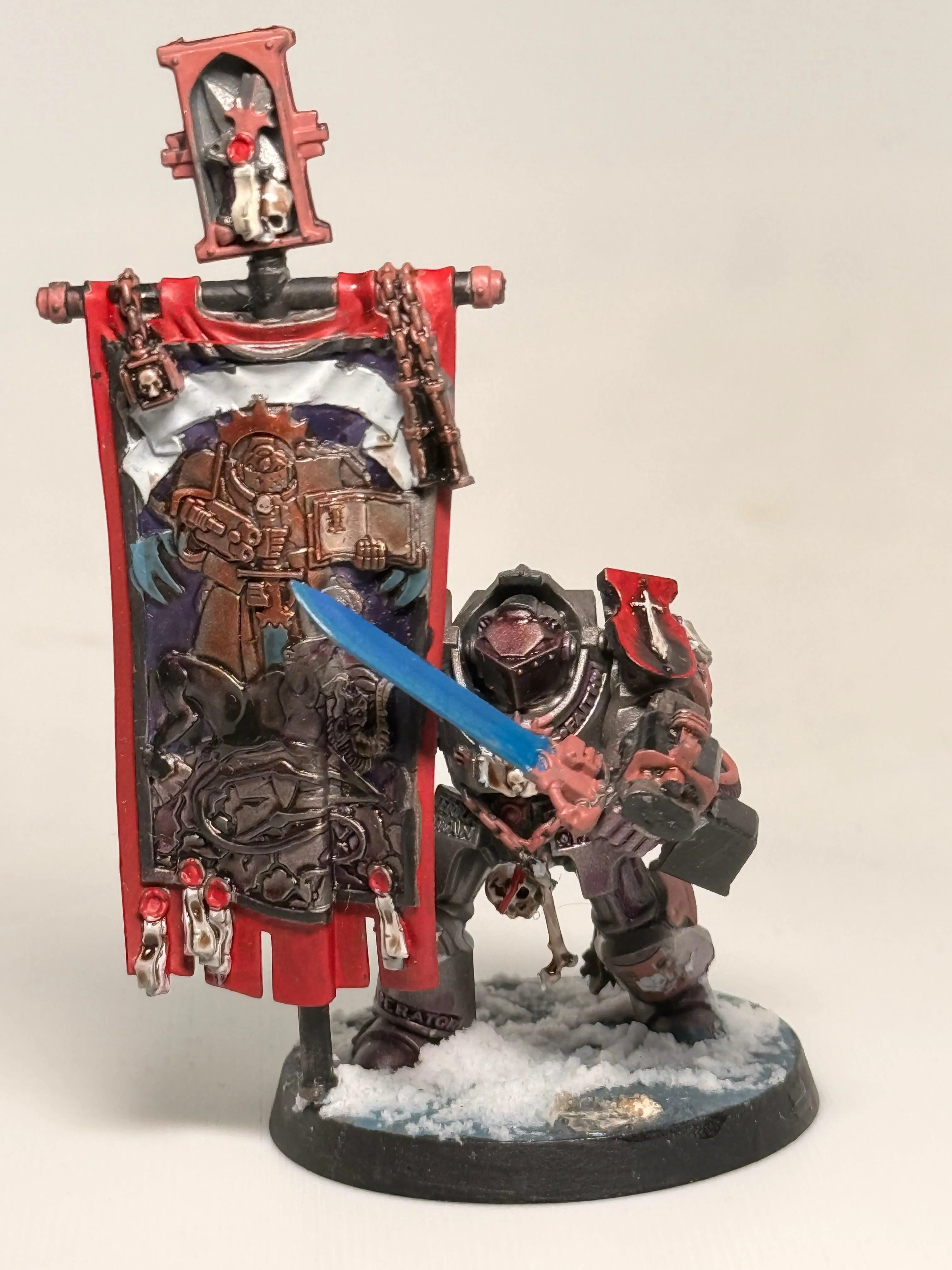 Warhammer 40k Grey Knights Brotherhood Champion Pro-Painted Miniature