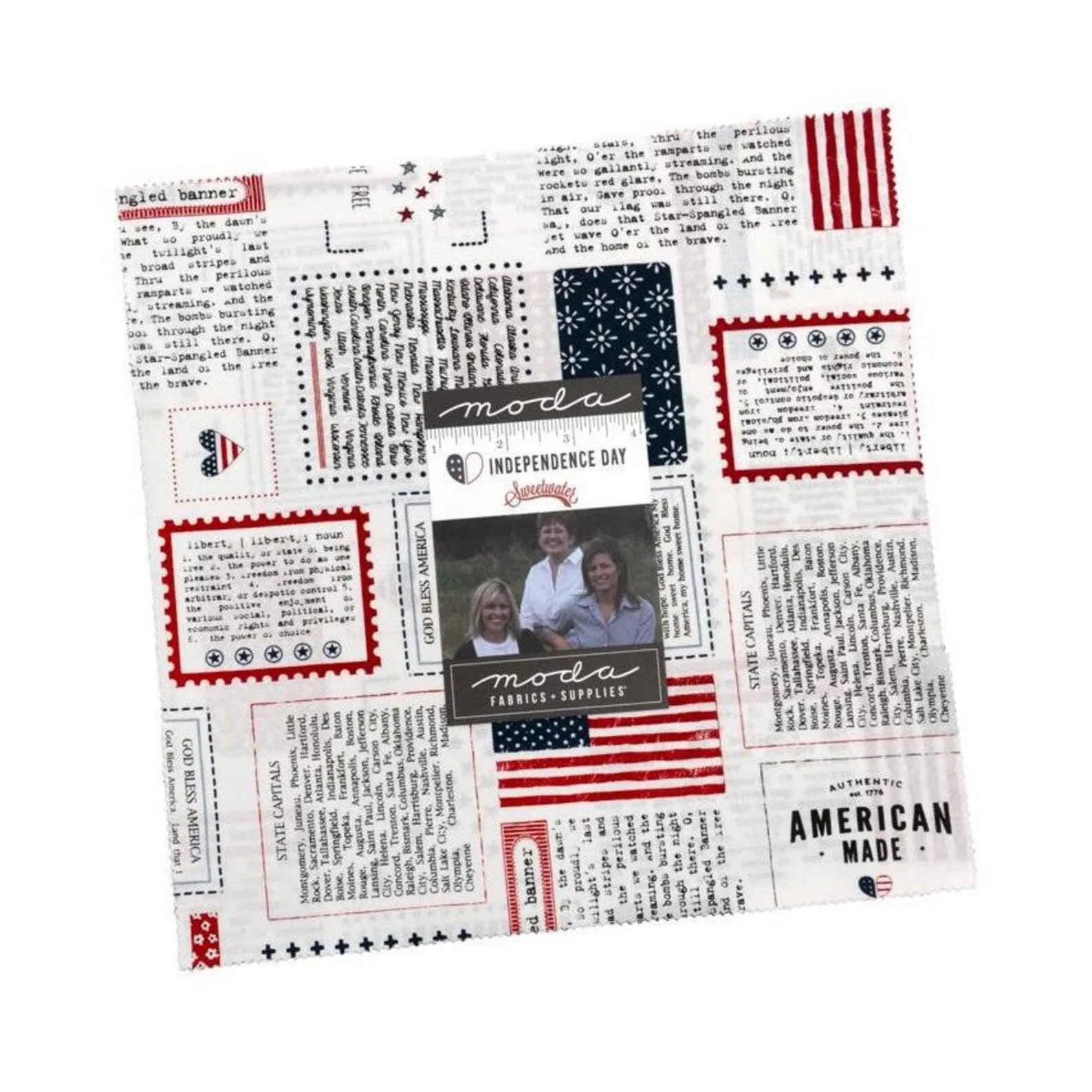 Independence Day 10" Layer Cake by Sweetwater for Moda