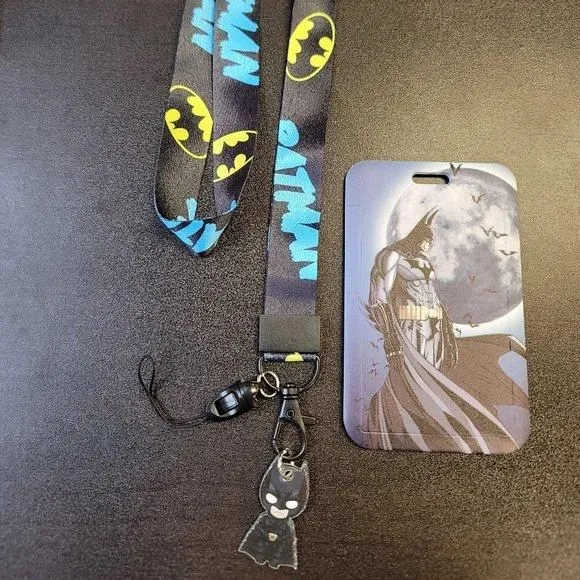 Product image for Batman ID Cardholder and Lanyard Set