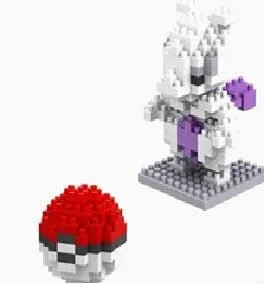Mewtwo Nano Blocks - Pokemon Buildable Figure