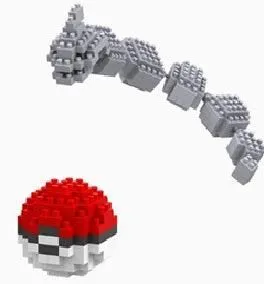 Onix Nano Blocks - Pokemon Buildable Figure