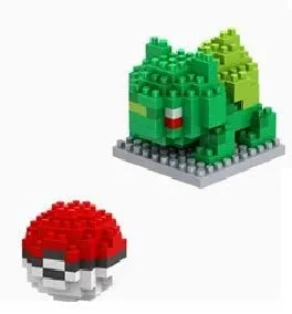 Bulbasaur Nano Blocks - Pokemon Buildable Figure