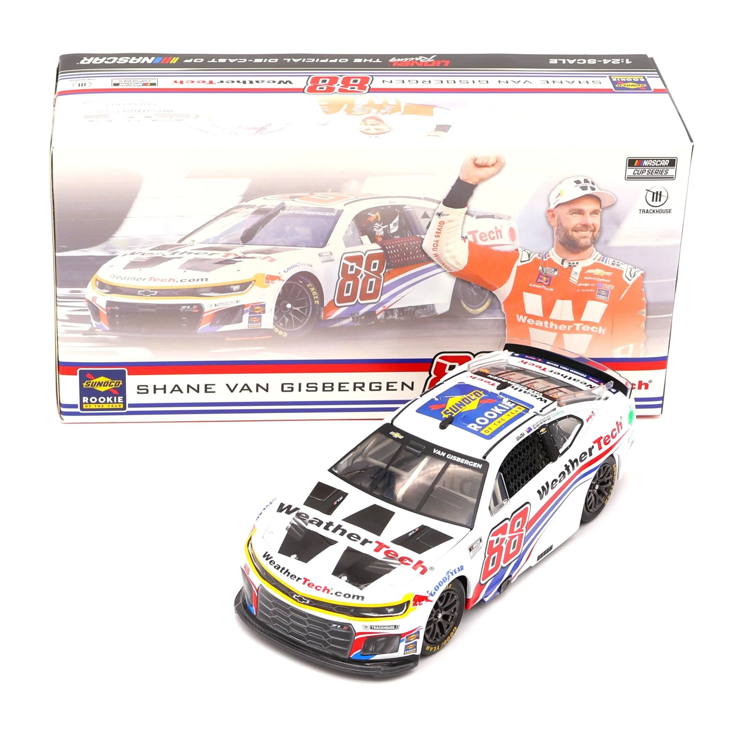 Shane Van Gisbergen 2025 Weathertech Rookie of the Year Galaxy Color 1:24 Nascar Diecast