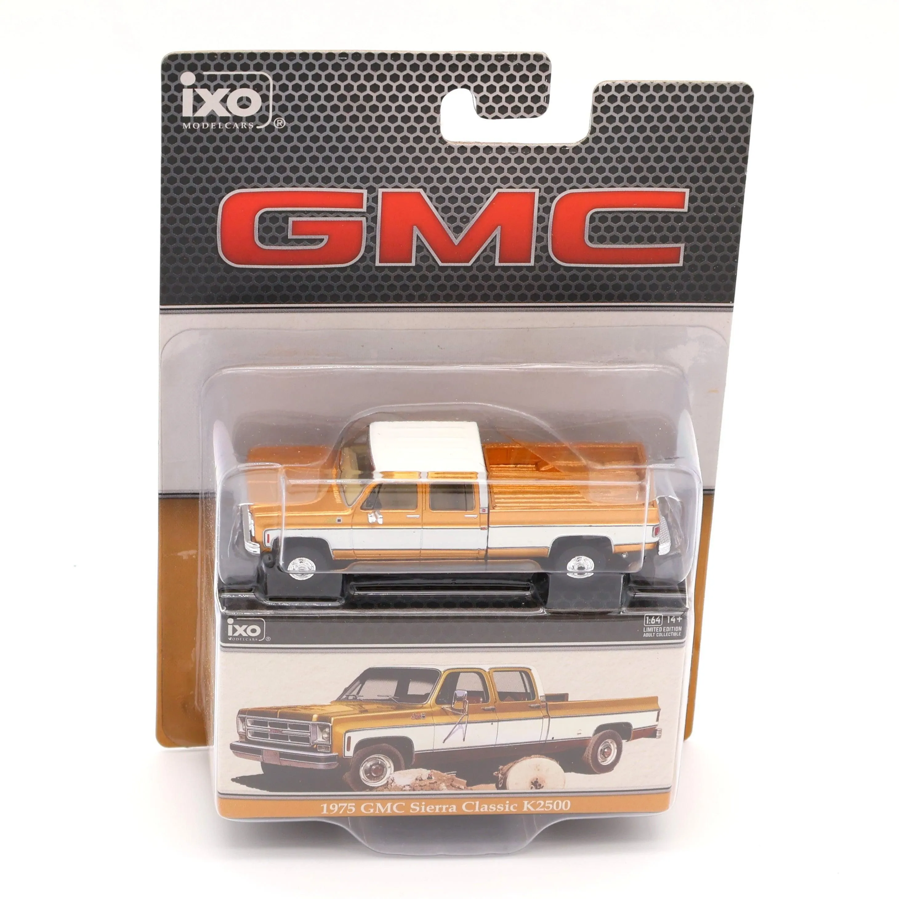 1975 GMC Sierra Classic Gold 1:64 Diecast