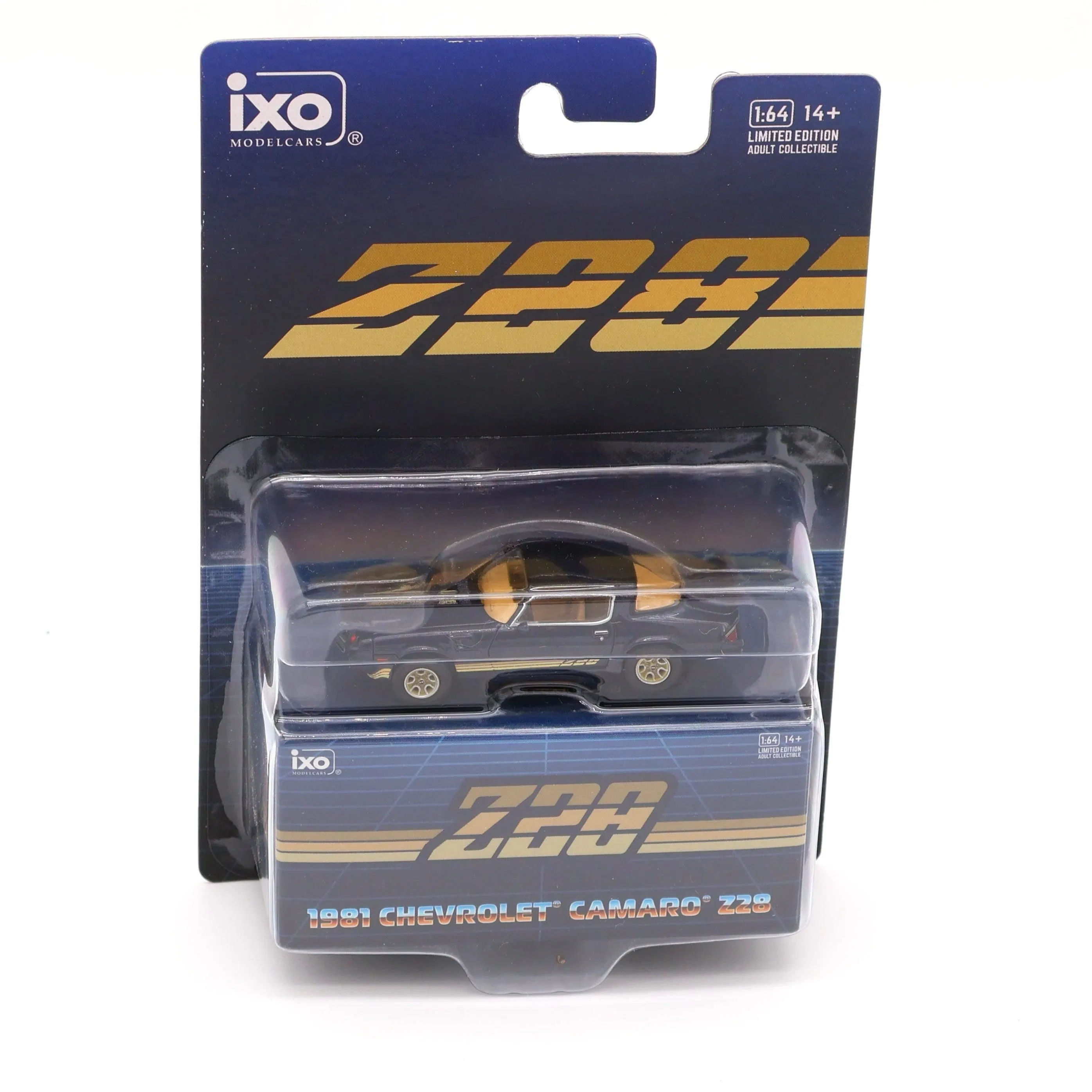 1981 Chevrolet Camaro Z28 Blue 1:64 Diecast