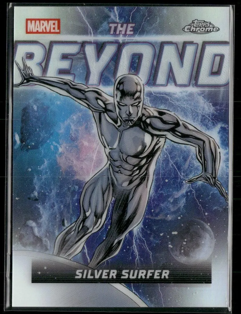 2026 Topps Chrome Marvel Comics The Beyond Silver Surfer #TB-06