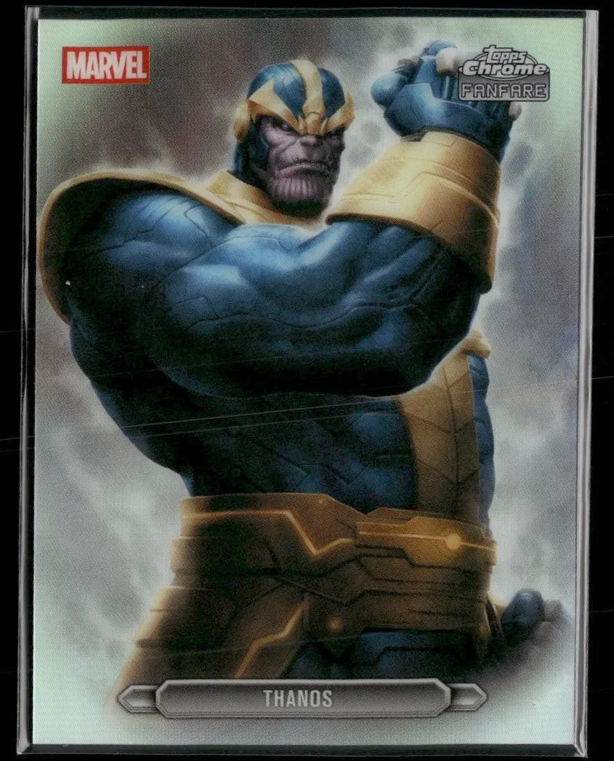 2026 Topps Chrome Marvel Comics Fanfare Thanos #FF-43