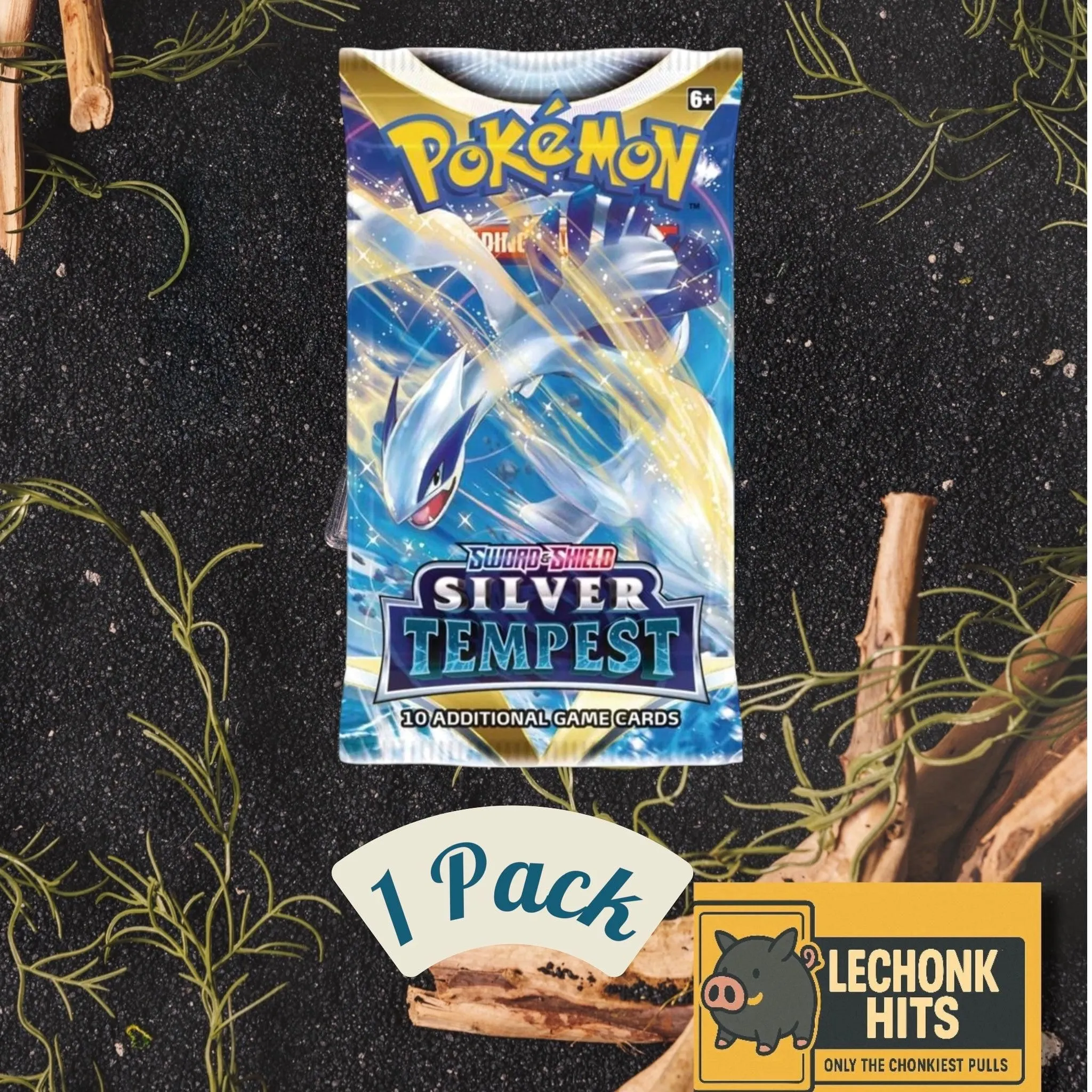 1 x Silver Tempest Pokemon Booster Pack