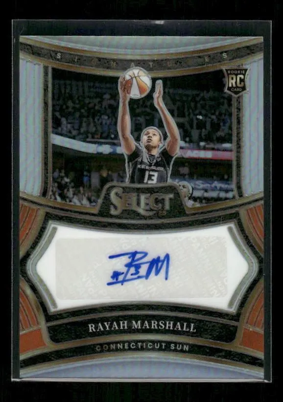 Rayah Marshall - 2025 Select WNBA - Signatures Auto - Rookie