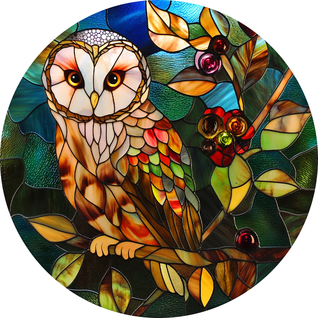 In Stock! 2025 Silver Eagle Mosaic Owl “Eyes of the Night” 1oz .999 Silver Coin