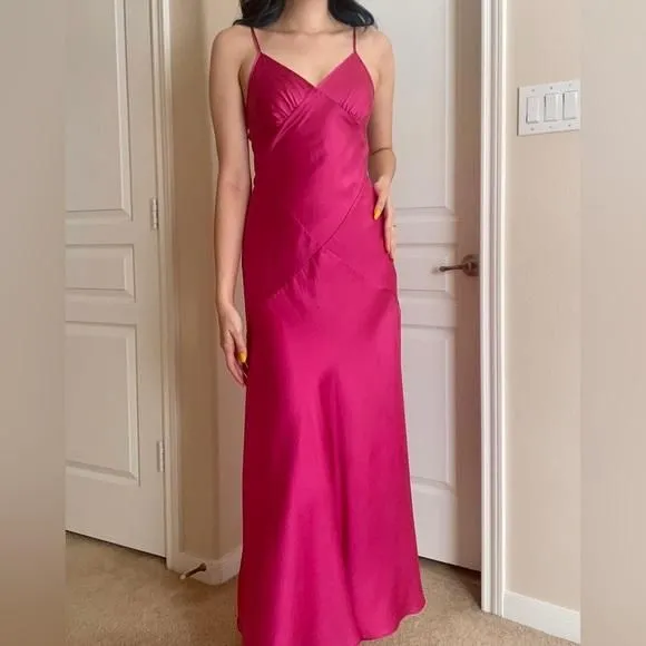 victoria secret evening dresses Pink Lace Sparkly Sequin Mermaid Elegant Prom Dress main image 0