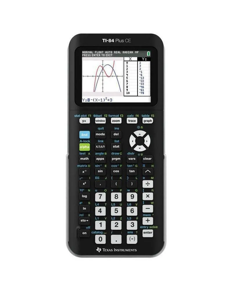 Open-box - Texas Instruments 84 Plus CE Graphing Calculator