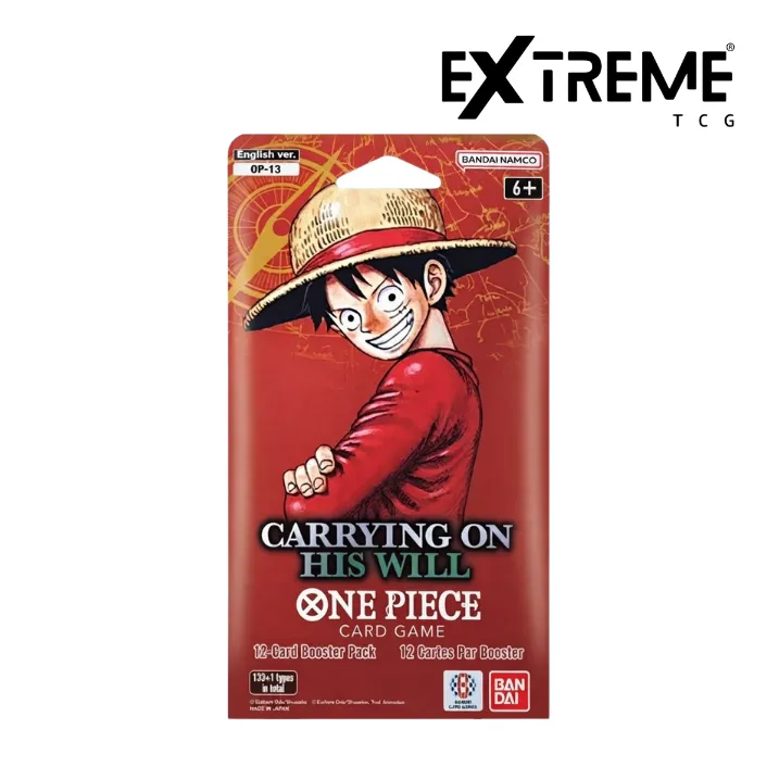 One Piece TCG: OP-13 Carrying On His Will Sleeved Booster Pack