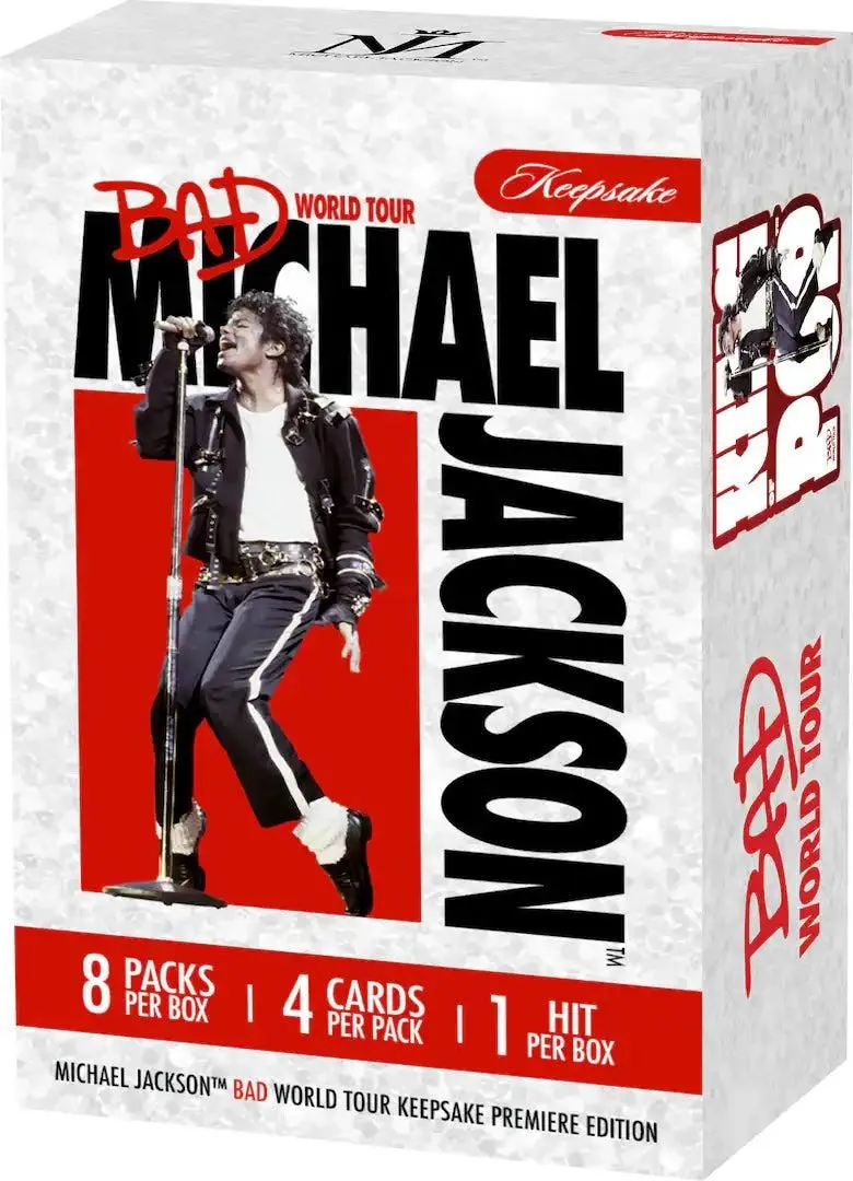 2026 Michael Jackson Bad World Tour Keepsake Blaster Box