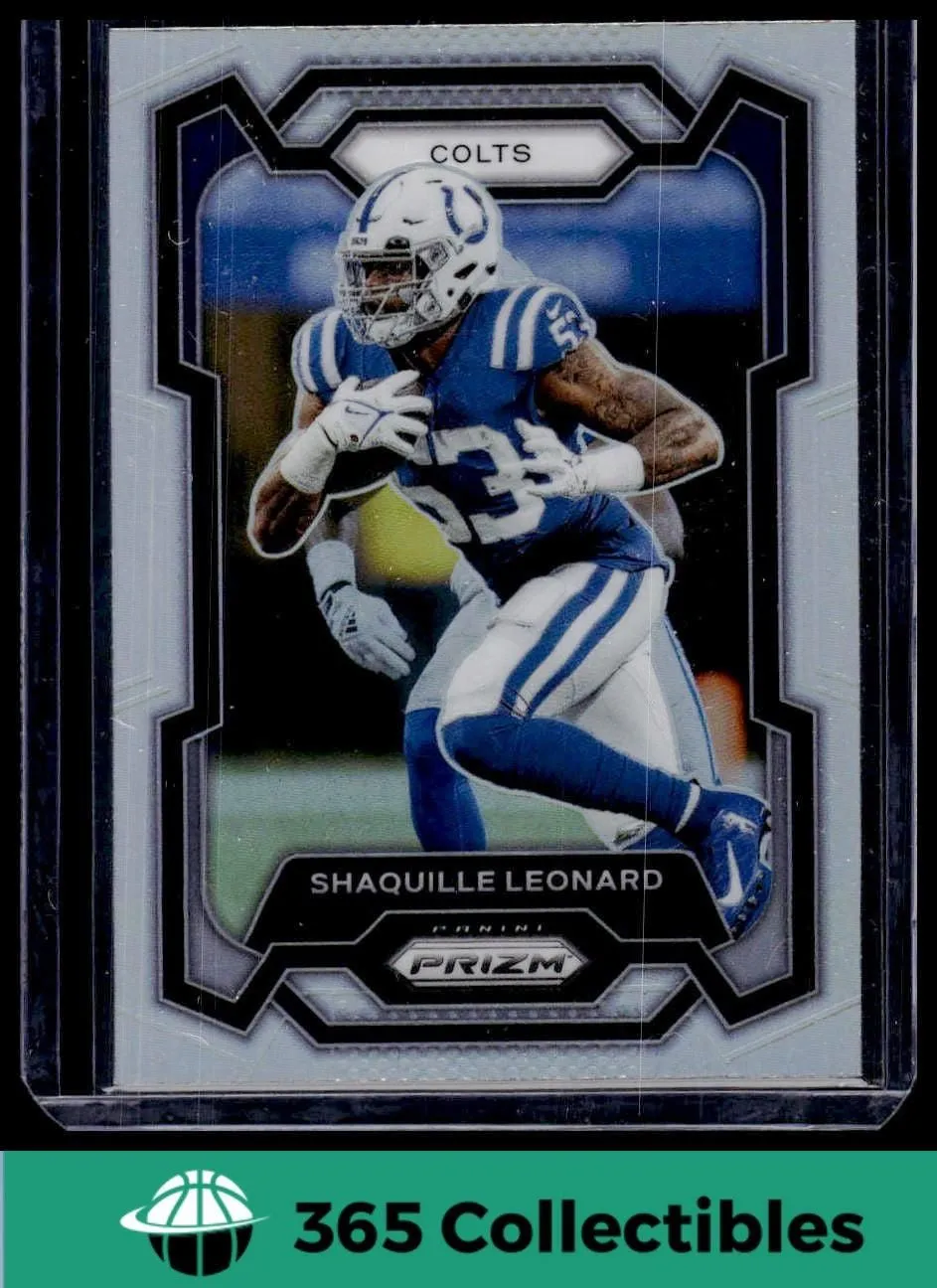2023 Panini Prizm #131 Shaquille Leonard Silver Prizm Indianapolis Colts