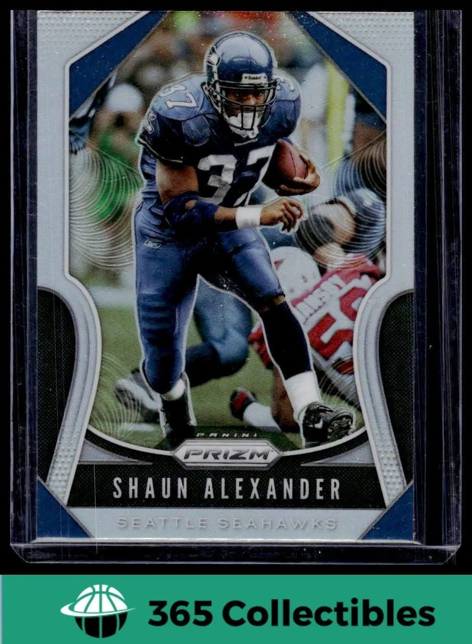 2019 Panini Prizm #283 Shaun Alexander Silver Prizm Seattle Seahawks