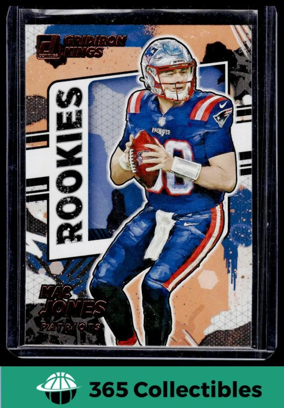 2021 Donruss #RGK-MJO Mac Jones Rookie Gridiron Kings Patriots
