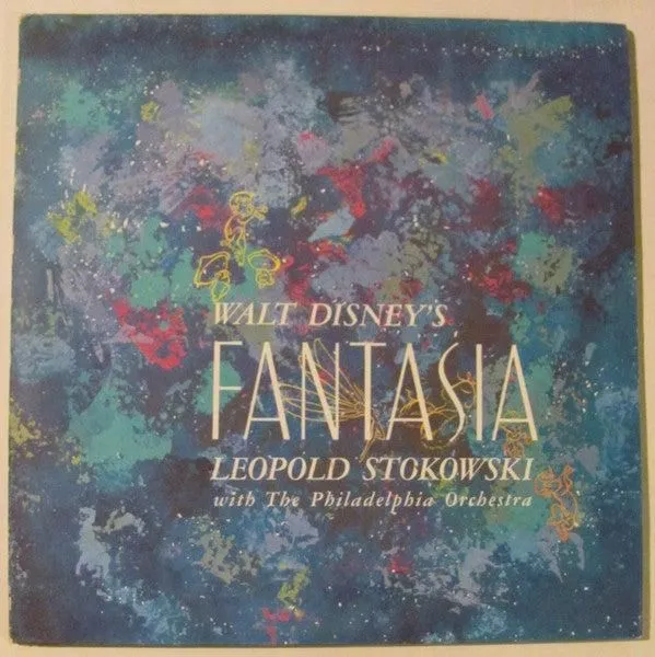 Leopold Stokowski With The Philadelphia Orchestra - Walt Disney's Fantasia (3xLP, Album, RE, RP, Kee) (Very Good Plus (VG+))