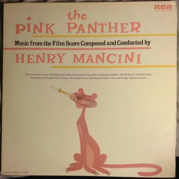 Henry Mancini - The Pink Panther (Music From The Film Score) (LP, Album, RP) (Very Good (VG))