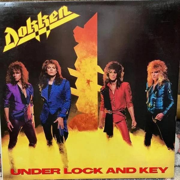 Dokken - Under Lock And Key (LP, Album, Club) (Very Good Plus (VG+))