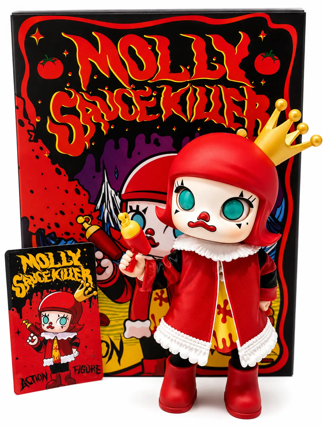 Pop Mart Molly Sauce Killer Action Figure BJD