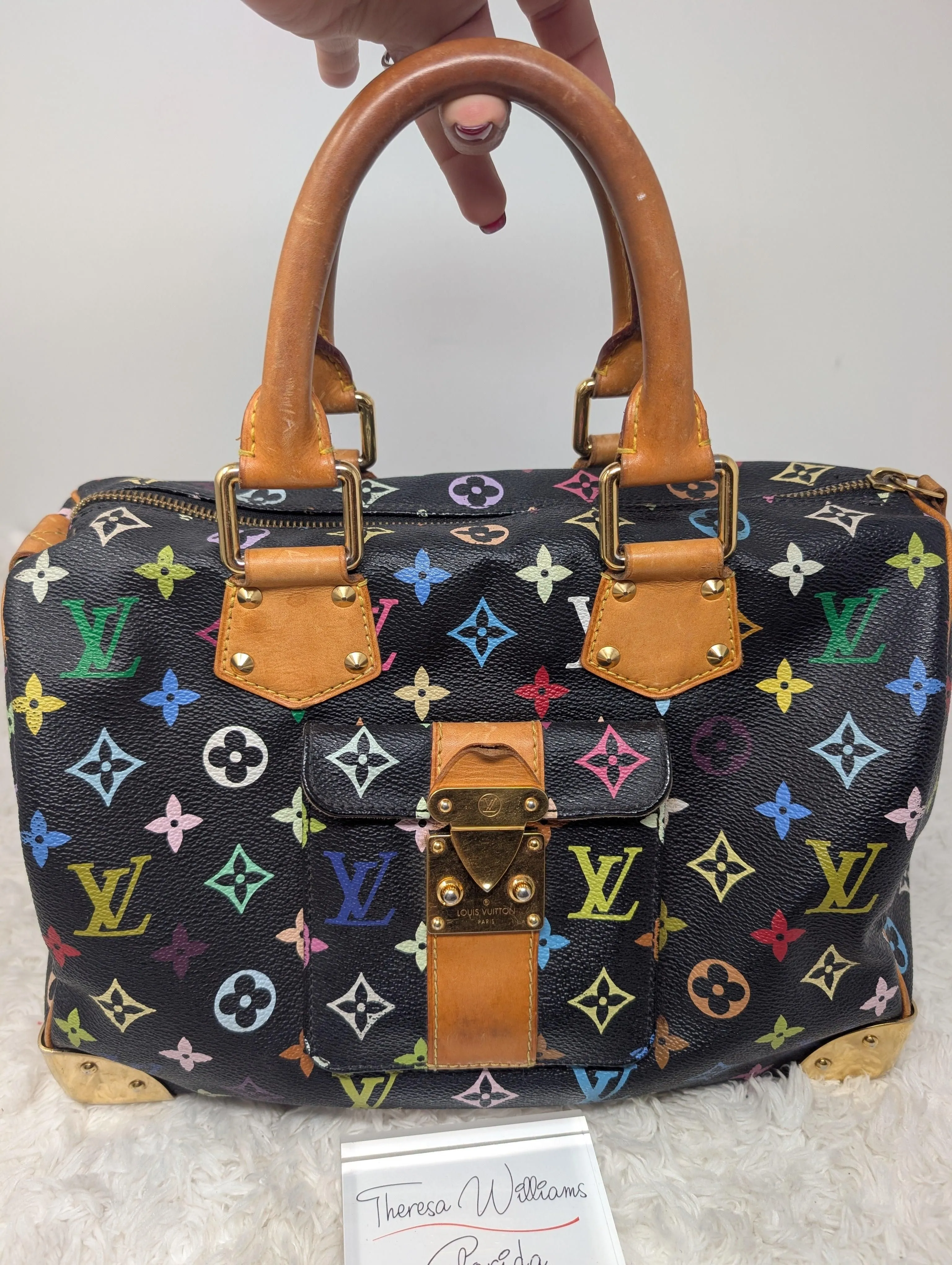 LOUIS VUITTON MURAKAMI MULTICOLOR SPEEDY 30